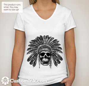 Women's Skull Chief Basic Tee